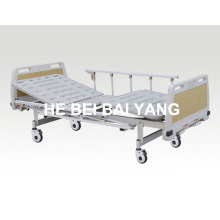 A-71 Movable Double-Function Manual Krankenhausbett mit ABS Bett Kopf